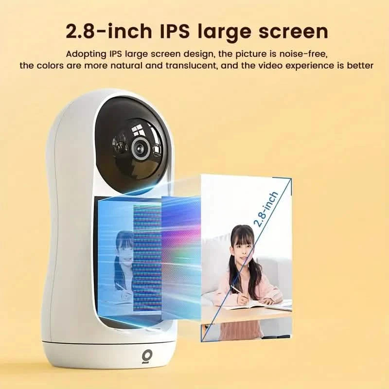 1080P Smart Indoor WiFi Camera | Two-Way Audio & Video Call + Night Vision