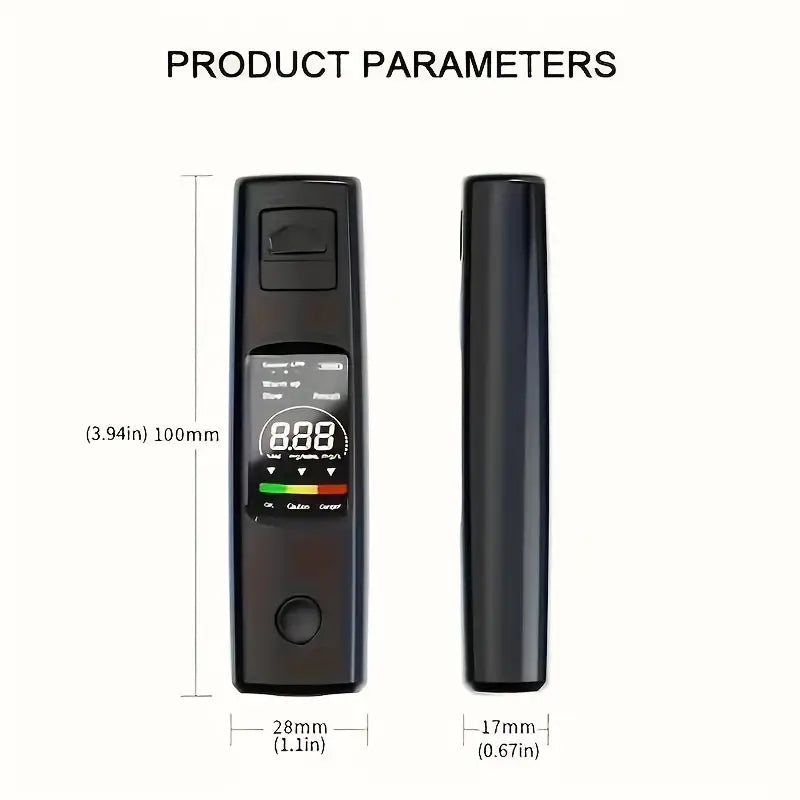 Portable Breathalyzer Alcohol Tester