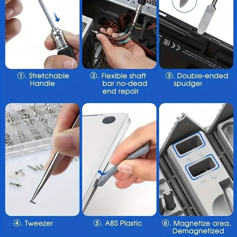 44-in-1 Magnetic Precision Screwdriver Set
