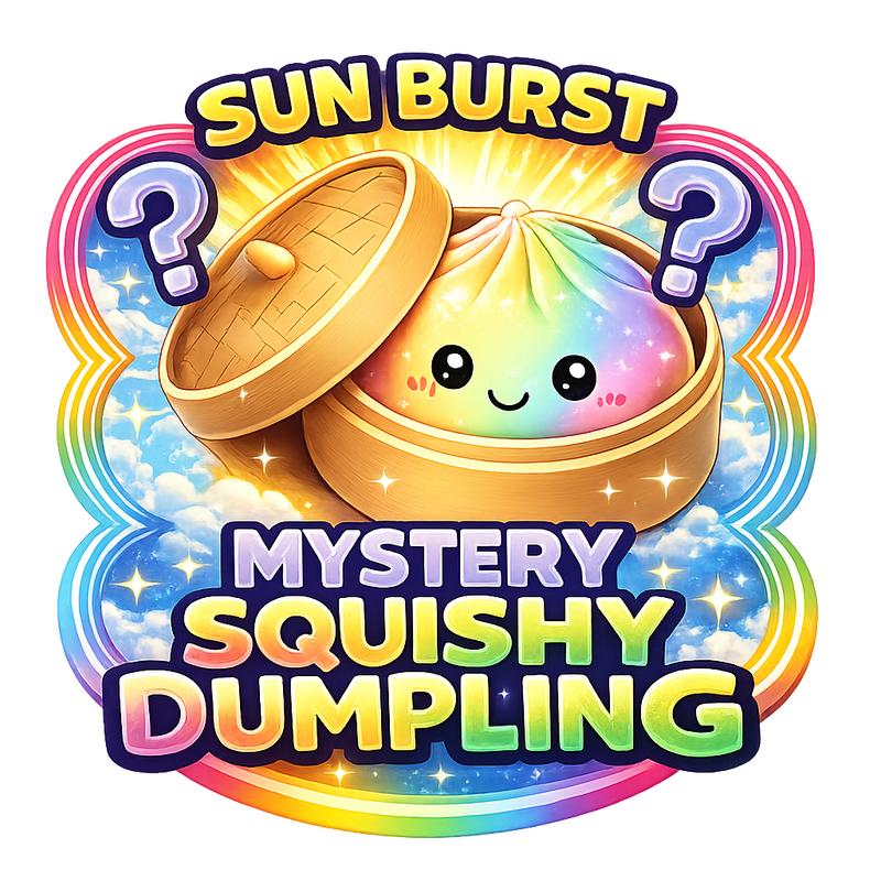 Fun Doh Color Changing Mystery Dumpling Squishy – UV Reactive Sensory Fidget Toy