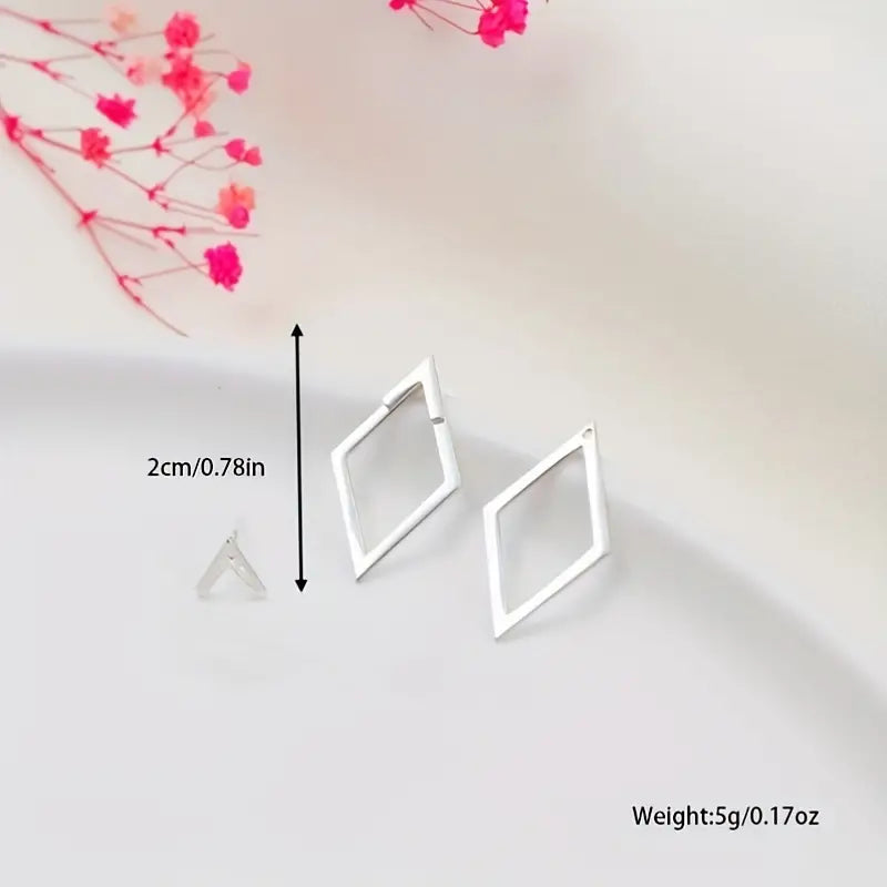 Geometric Stud Earrings