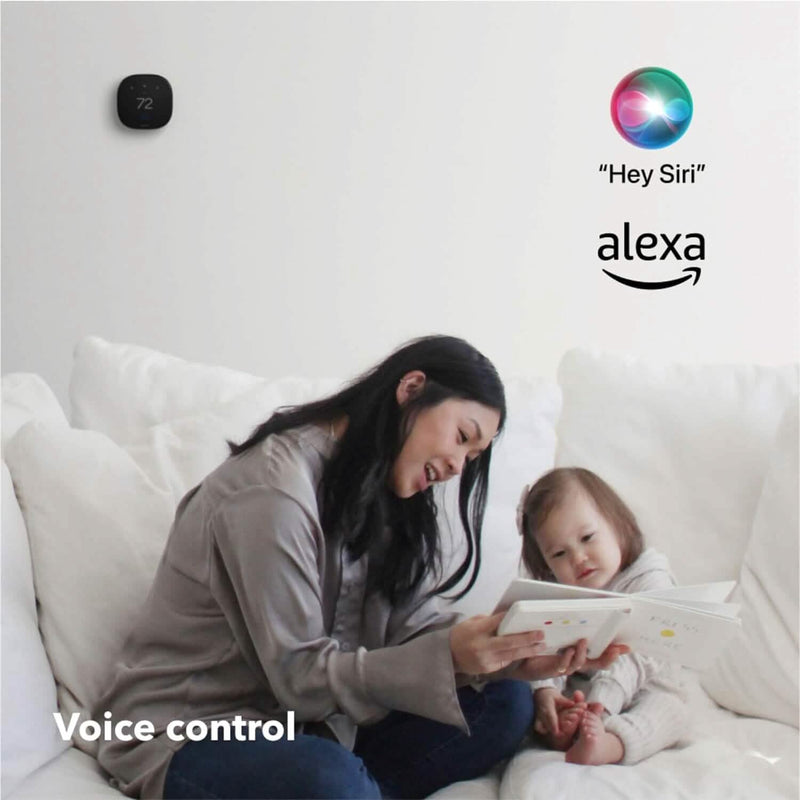 ecobee New Smart Thermostat Premium with Smart Sensor and Air Quality Monitor Household Appliances - DailySale