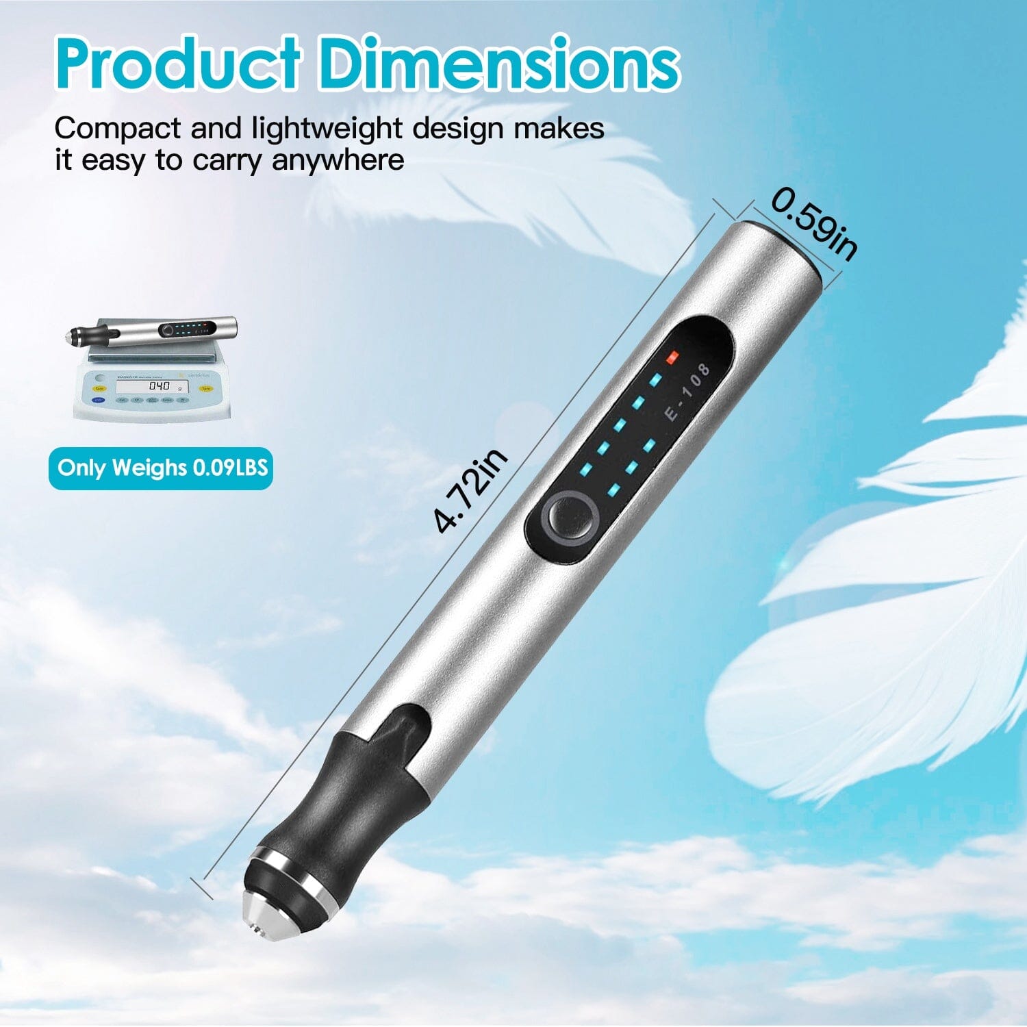 Electric Cordless Engraving Pen | Silver