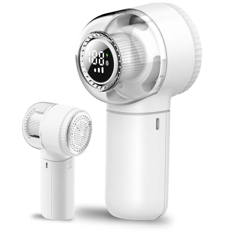 Electric Fabric Shaver with 3 Speeds Lint Brush Digital Display Household Appliances - DailySale