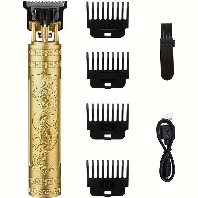 Electric Hair Clipper And Beard Trimmer With USB Charging Men's Grooming - DailySale