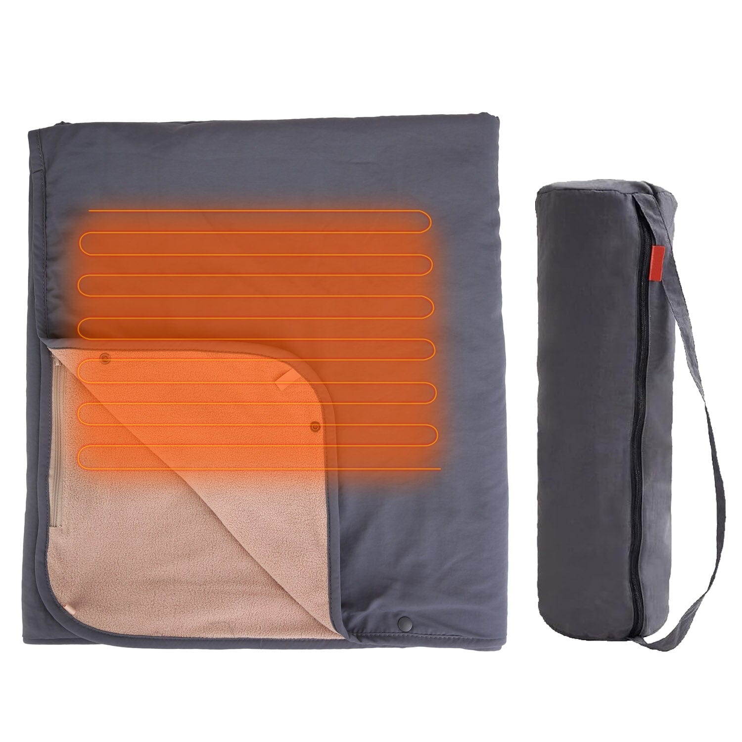 Electric Heated Throw Full Body Shawl Wellness - DailySale