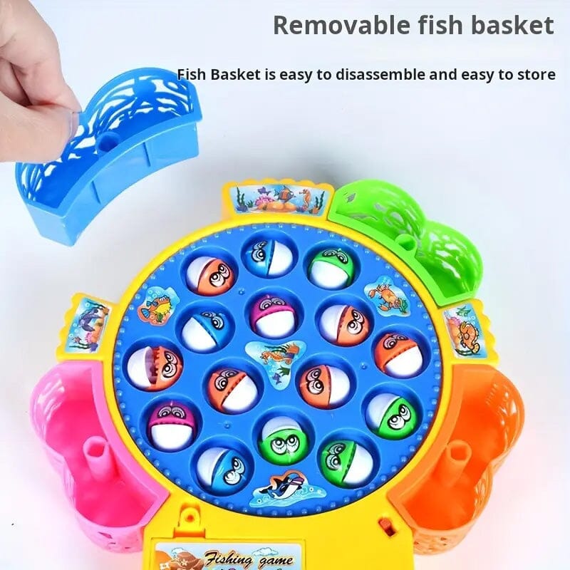 Electric Music Spinning Fishing Disc Toy Set Toys & Games - DailySale