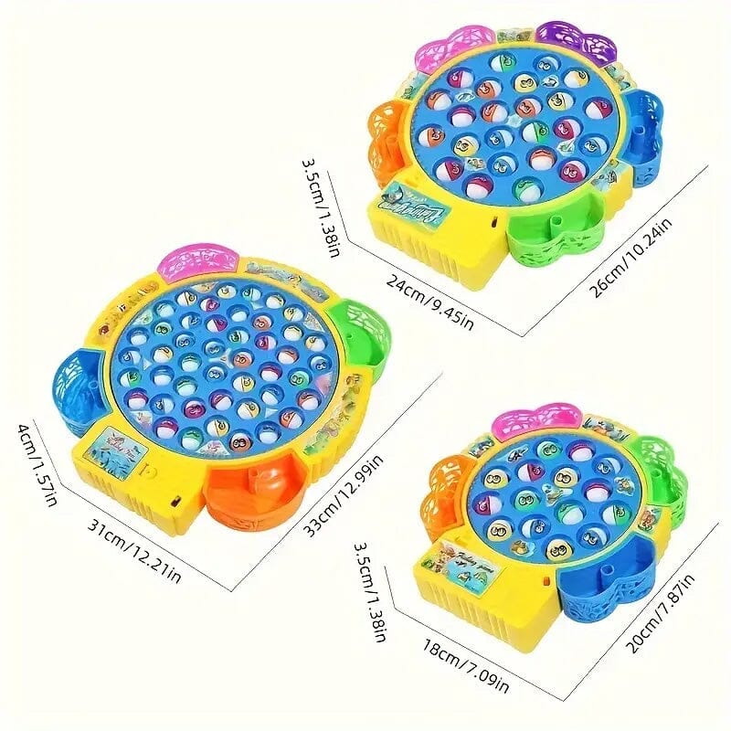 Electric Music Spinning Fishing Disc Toy Set Toys & Games - DailySale