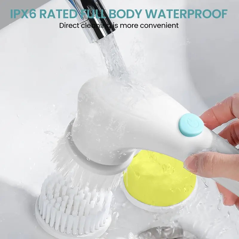 Electric Spin Scrubber for Bathtub, Kitchen, Dish, Sink, Tub and Tile Bath - DailySale