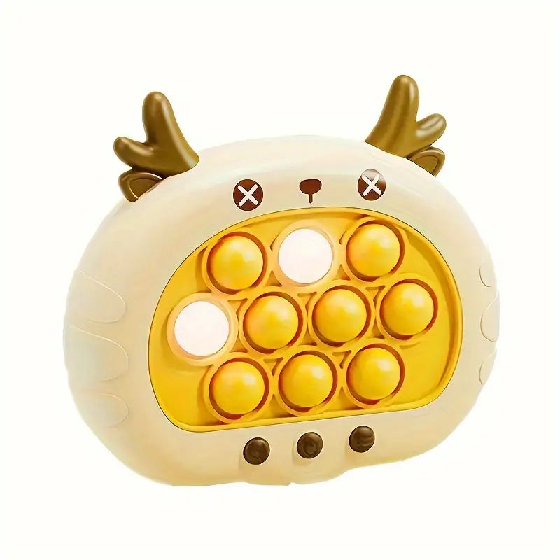 Electronic Pro Quick Push Puzzle Game Light Up Game Quick Push Toy Toys & Games Brown - DailySale