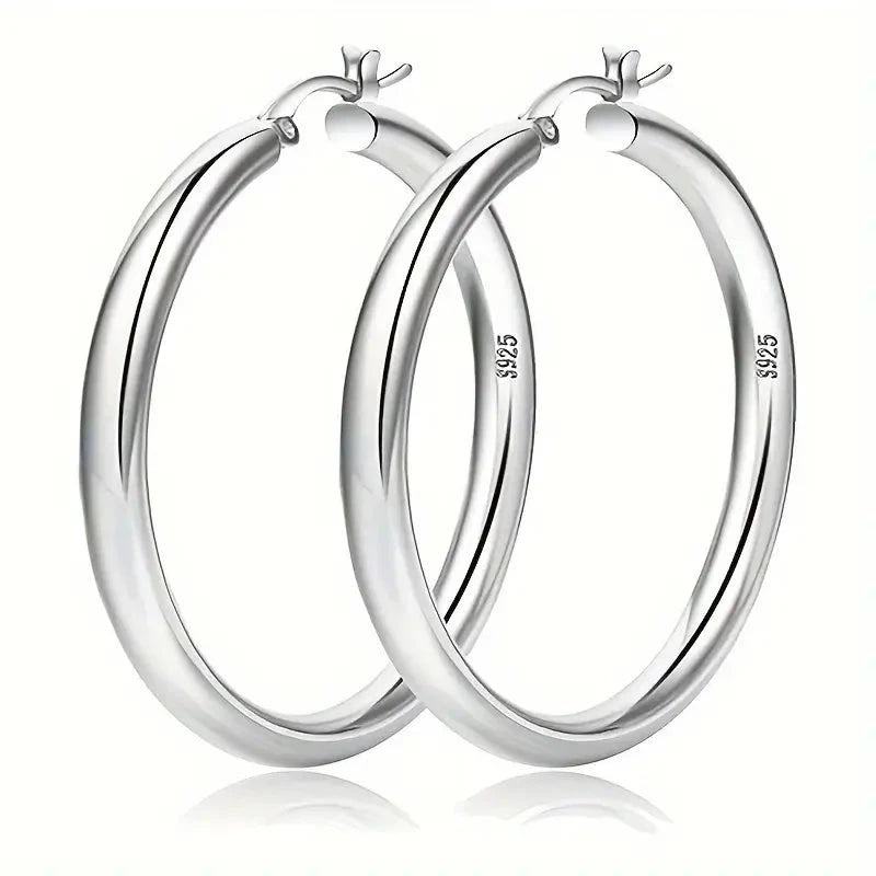 Elegant Daily Wear Round Circle Hoop Earrings Earrings - DailySale