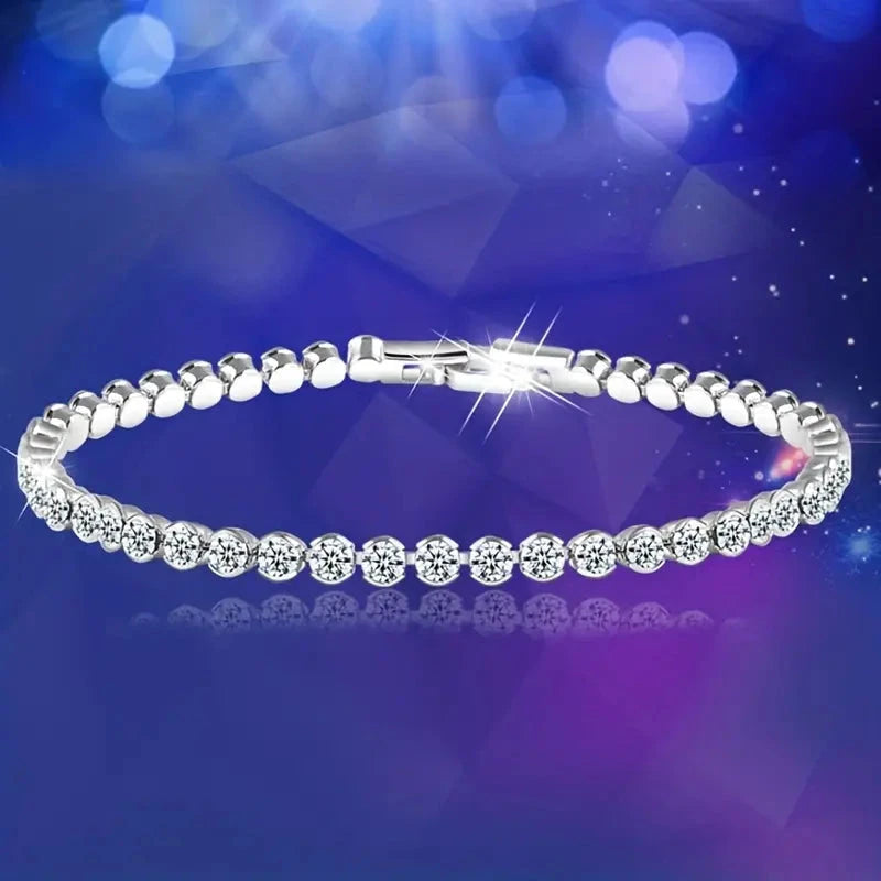 Elegant Rhinestone Tennis Bracelet Bracelets - DailySale