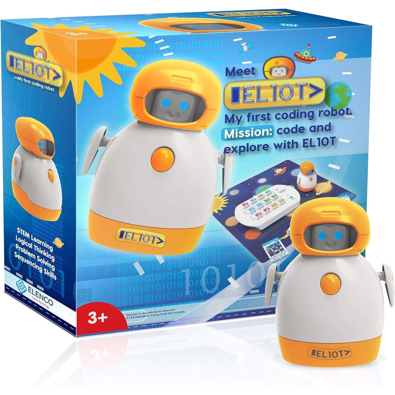 Elenco EL10T: My First Coding Robot Toys & Games - DailySale