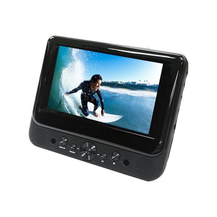 Ematic 7" Dual Screen Portable DVD Player Automotive - DailySale