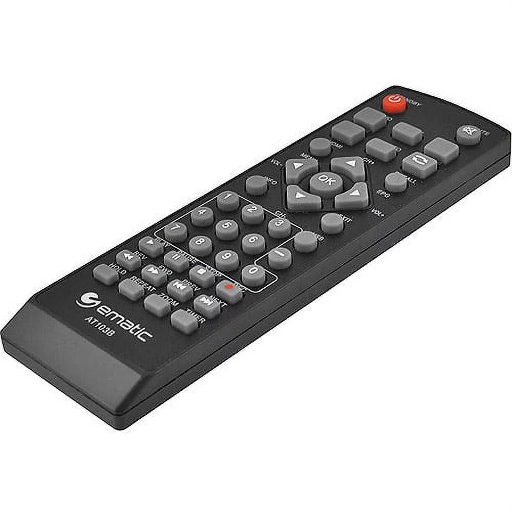 Ematic AT103B Digital Converter Box with LED Display and Recording Capabilities (Black) TV & Video - DailySale