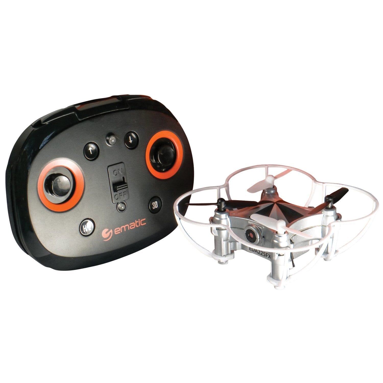 Ematic EDA225FX Quadcopter Drone (White) Cameras & Drones - DailySale