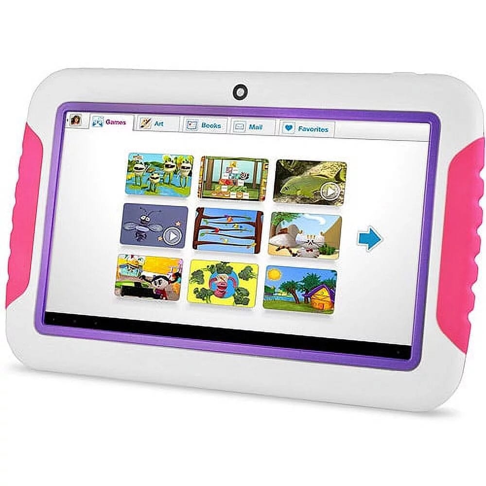 Ematic FTABCP-2 4GB FunTab 2 Multi-Touch 7" Tablet for Kids Toys & Games - DailySale