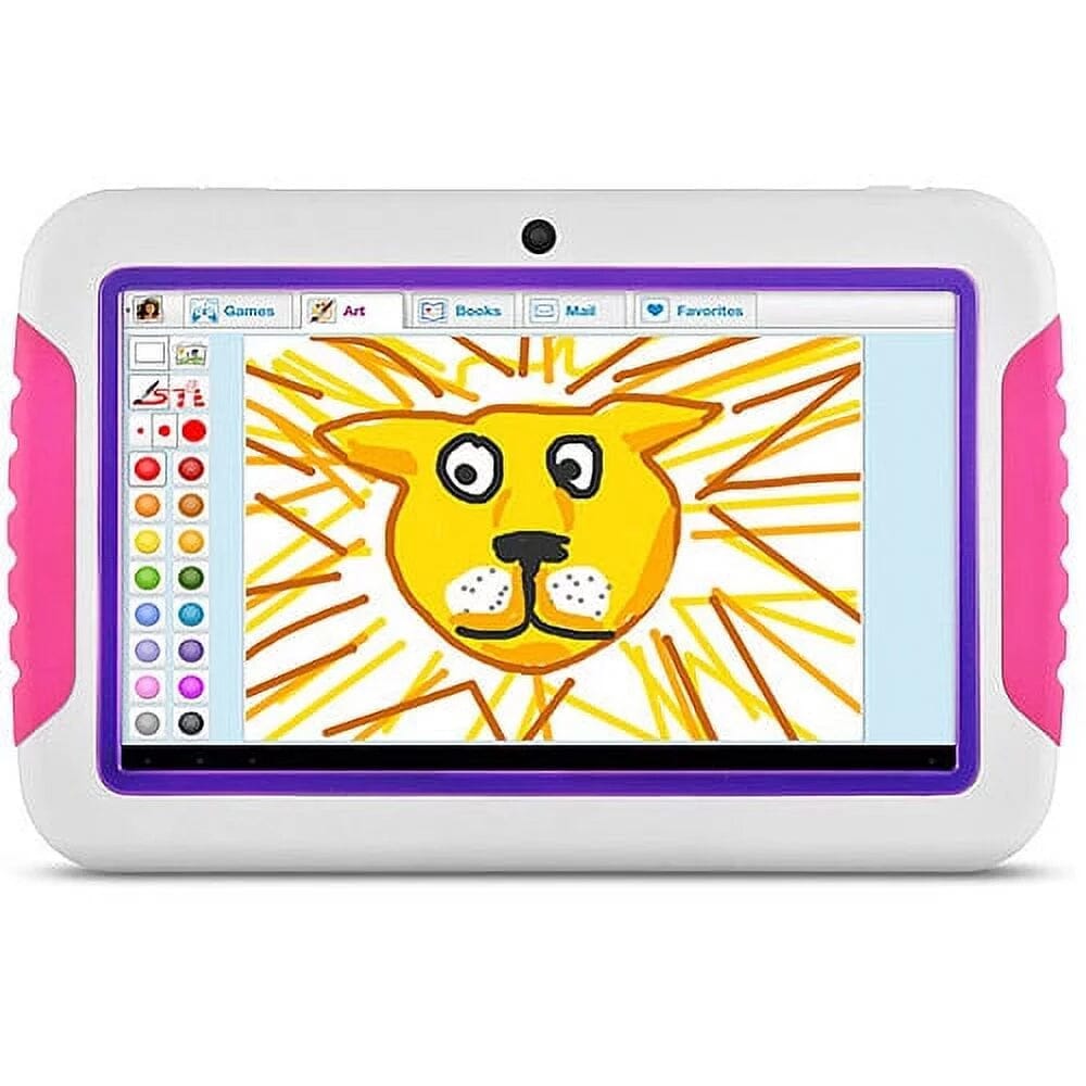 Ematic FTABCP-2 4GB FunTab 2 Multi-Touch 7" Tablet for Kids Toys & Games - DailySale