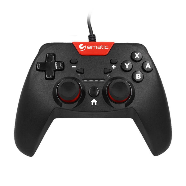 Ematic NSWC012W Nintendo Switch Wired Controller (Black) - New Video Games & Consoles - DailySale