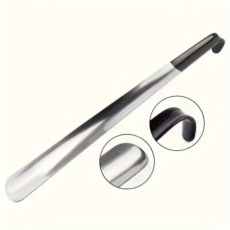 Ergonomic Stainless Steel Easy Grip Long Handle Shoe Horn Women's Shoes & Accessories - DailySale