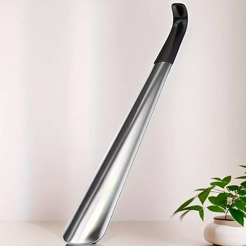 Ergonomic Stainless Steel Easy Grip Long Handle Shoe Horn Women's Shoes & Accessories - DailySale