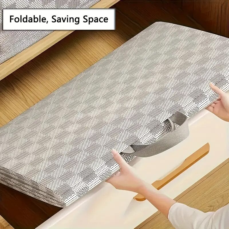 Extra-Large Checkerboard Canvas Storage Bag Closet & Storage - DailySale