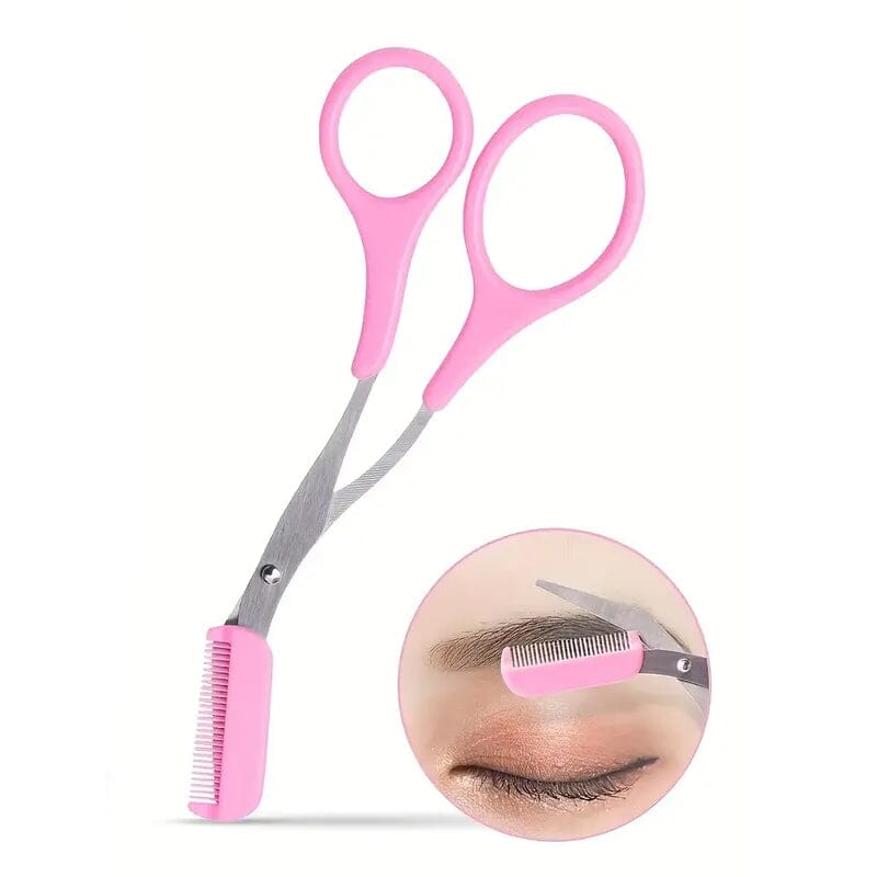 Eyebrow Trimmer Scissor with Comb Beauty & Personal Care - DailySale