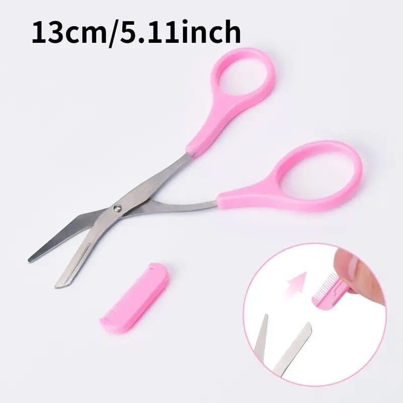 Eyebrow Trimmer Scissor with Comb Beauty & Personal Care - DailySale