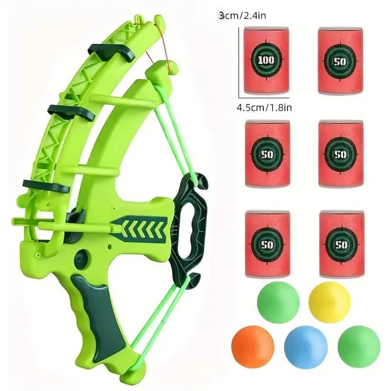 12-Piece Interactive Archery Game Set – Multi-Color