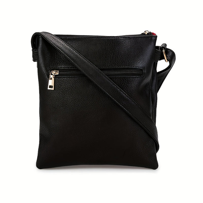 Back panel with zip pocket