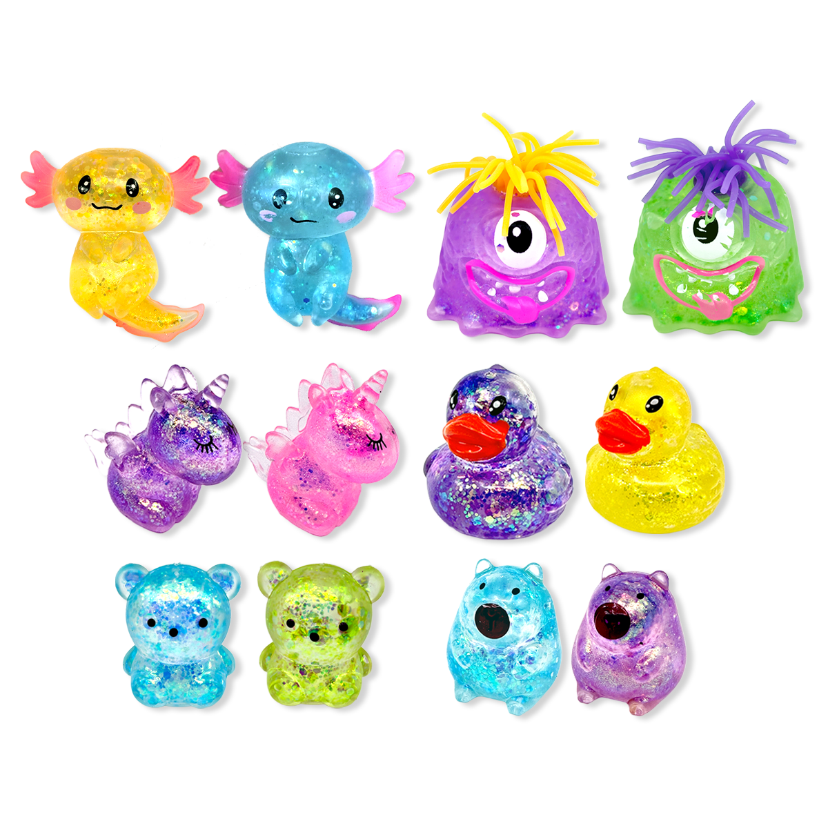 Fun Doh Squishy Fun Friends Sensory Fidget Toy – Assorted Characters