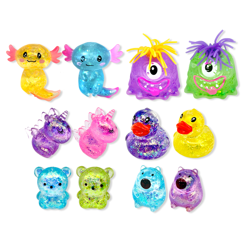 Fun Doh Squishy Fun Friends Sensory Fidget Toy – Assorted Characters