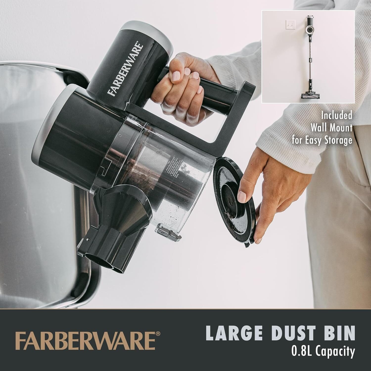 Farberware Cordless Elite Stick Vacuum Cleaner Household Appliances - DailySale