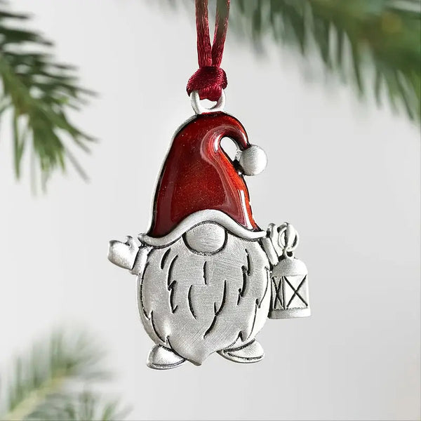 Festive Christmas Tree Pendant - Metal Hanging Ornament for Scene Decor Holiday Decor & Apparel Christmas Gnome - DailySale