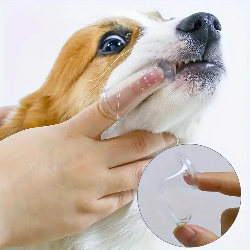 Finger Toothbrush For Dogs and Cats Pet Supplies - DailySale