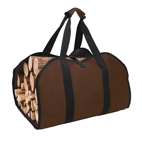 Firewood Carrier Bag with Handle Sports & Outdoors - DailySale