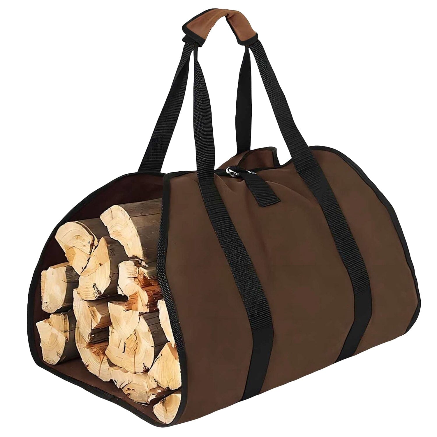 Firewood Carrier Bag with Handle Sports & Outdoors - DailySale