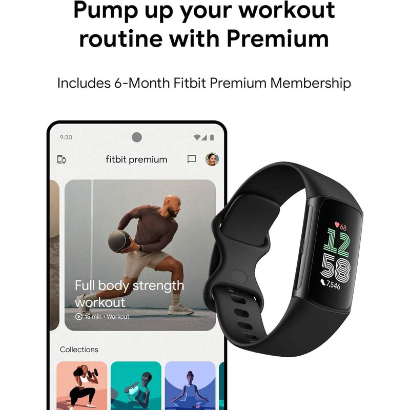 Fitbit Charge 6 Fitness Tracker Smart Watches - DailySale