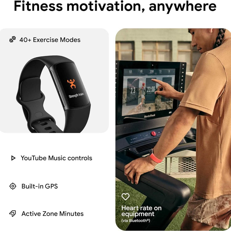 Fitbit Charge 6 Fitness Tracker Smart Watches - DailySale