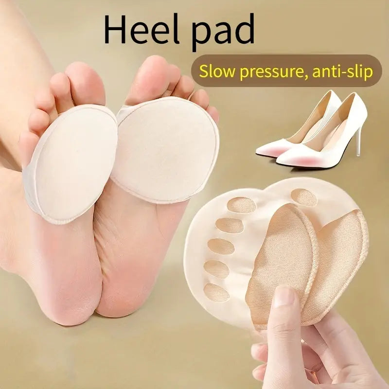 Five-Toe Forefoot Pads For Women High Heels, Shock Absorption Half Insoles, Toe Pad Inserts Women's Shoes & Accessories - DailySale