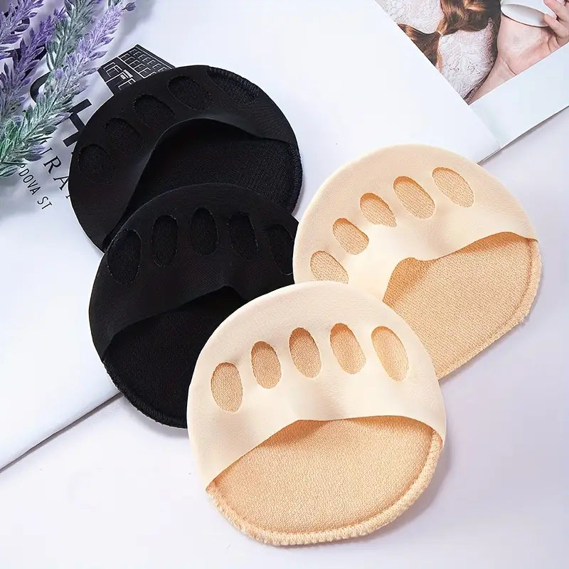 Five-Toe Forefoot Pads For Women High Heels, Shock Absorption Half Insoles, Toe Pad Inserts Women's Shoes & Accessories - DailySale