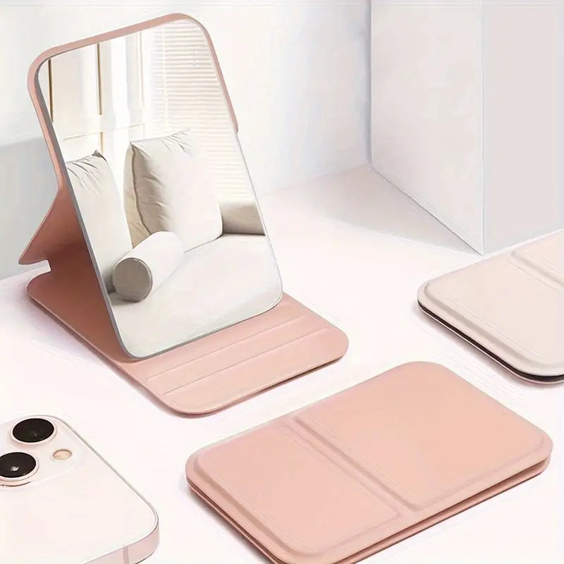 Foldable Travel Mini Makeup Mirror Beauty & Personal Care - DailySale