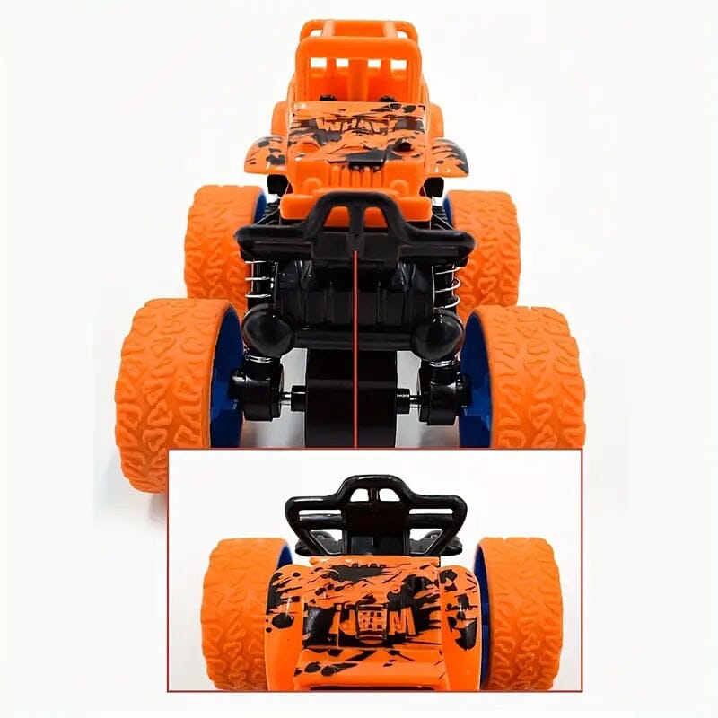 Four-Wheel Drive Two-Way Inertial Off-Road 360° Stunt Toy Car Toys & Games - DailySale