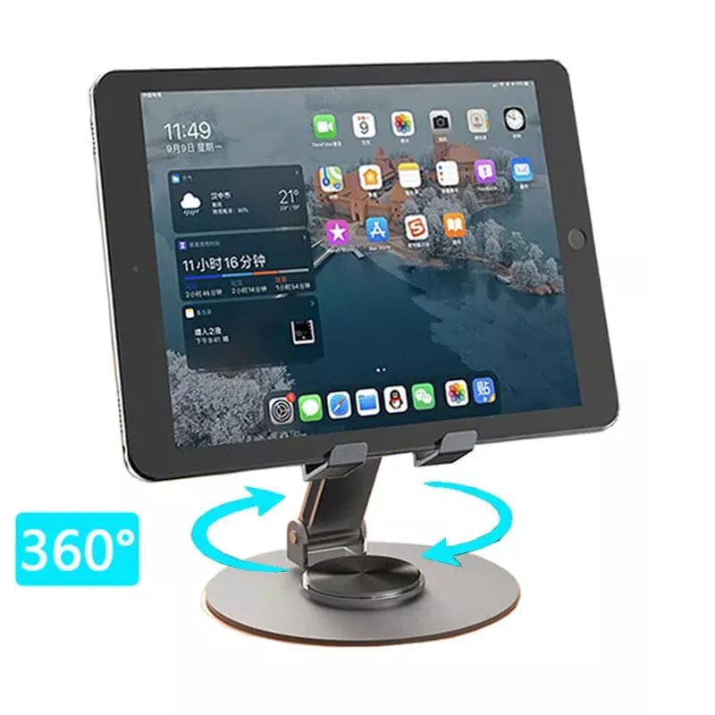 Full Metal 360-Degree Rotating Stress-Relieving Phone and Tablet Universal Stand Mobile Accessories - DailySale