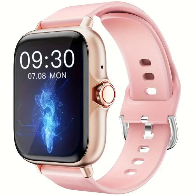 Full Touch Screen Smart Watch with Activity Tracker, Call & Message Functions, Pedometer & More Smart Watches - DailySale