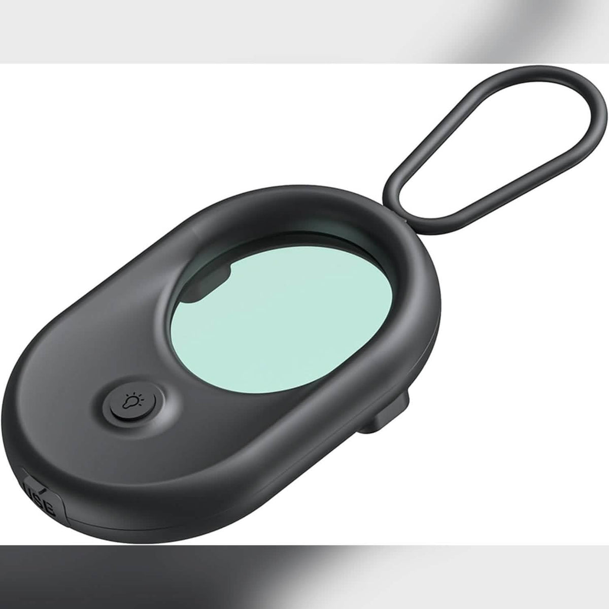 Black infrared camera detector keychain