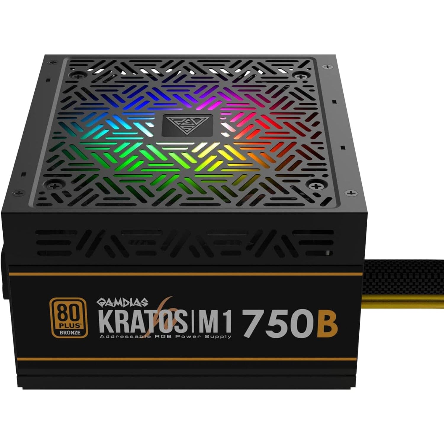 GAMDIAS RGB Gaming PC Power Supply 750W 750 Watt PSU Kratos M1-750B Computer Accessories - DailySale