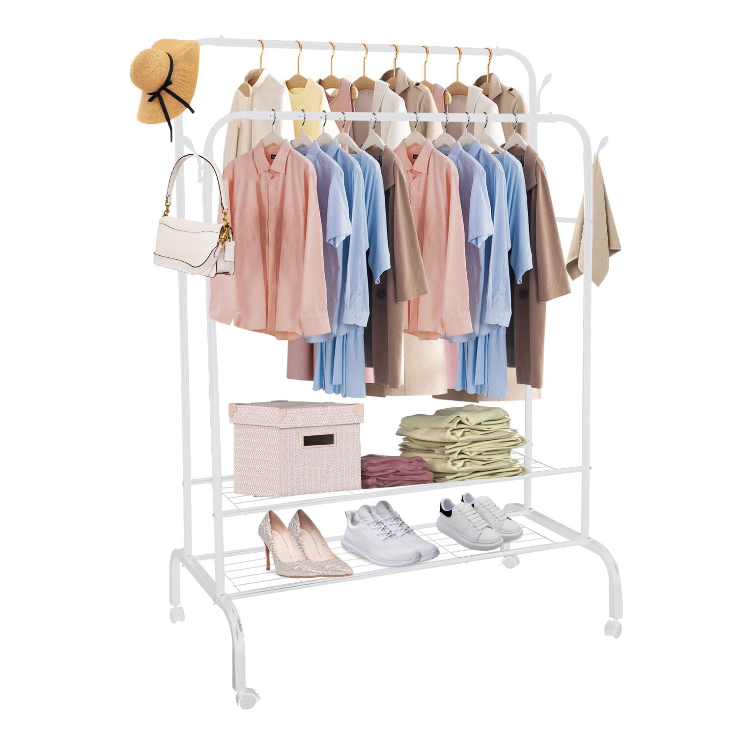 Garment Clothing Hanging Rack Closet & Storage - DailySale