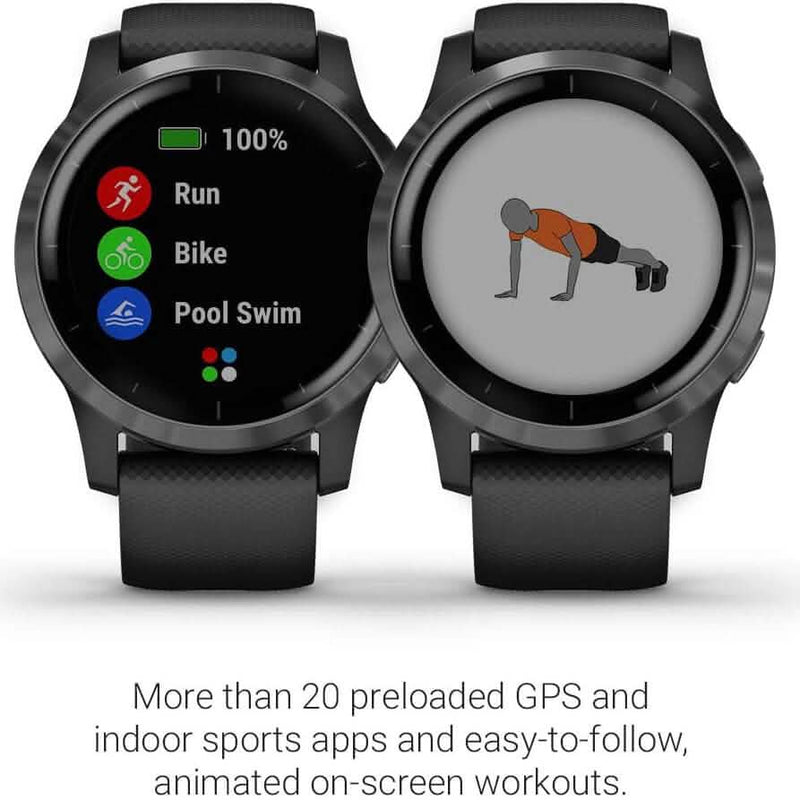 Garmin Vivoactive 4 GPS Smartwatch Smart Watches - DailySale