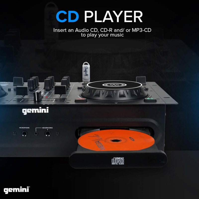 Gemini Sound CDM-4000BT DJ Mixer (Refurbished) Audio Accessories - DailySale